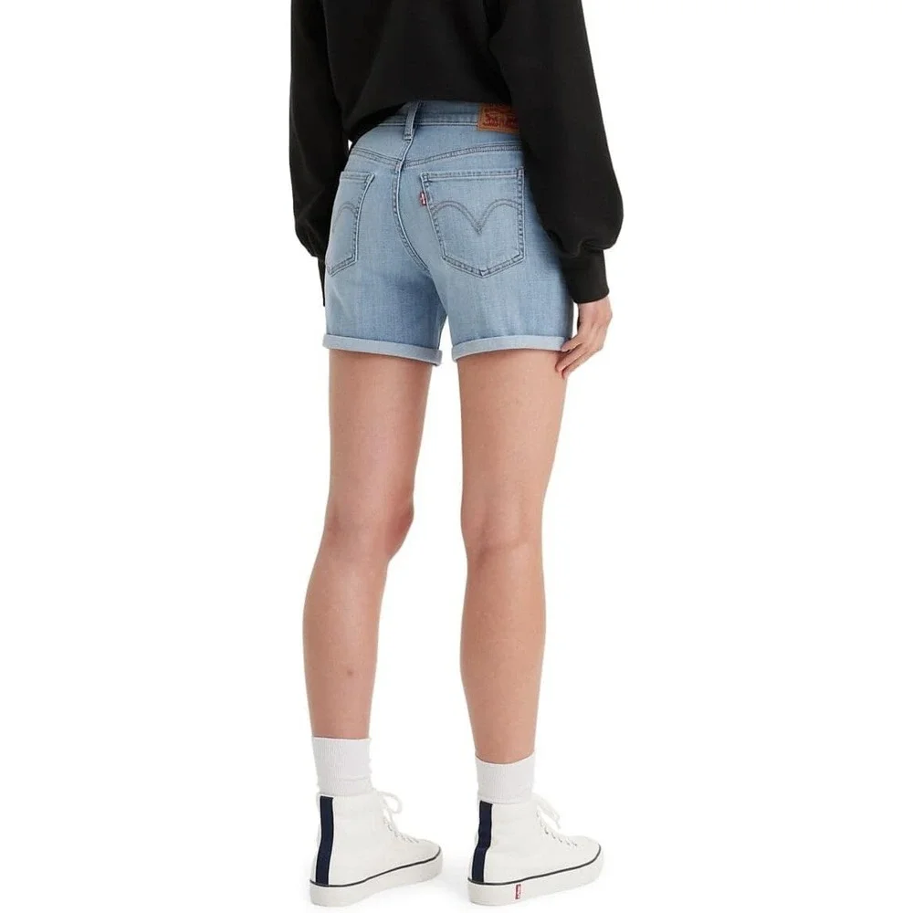 Levi's Womens Mid Length Denim Shorts, Dial Up The Music, 29